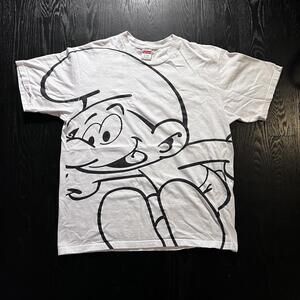Supreme Smurfs Tee Shirt White